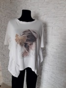 Bluzka biała z haftami