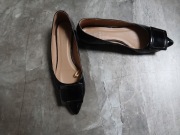 Lakierowane baleriny Wojas