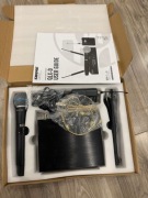 Nowy Zestaw Mikrofonów Bezprzewodowych QLXD4 + Oryginalny Zasilacz Shure