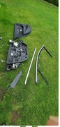 Listwa zgarniacz drzwi W205 C205 kombi lewa