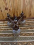 lampa wisząca drewniana