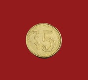 Moneta 5 peso 1985, Meksyk