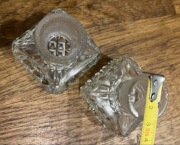 Kałamarz szklany mały styl kryształowy elegancki