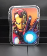 IRON MAN=TRÓJWYMIAROWA KARTA SUPERBOHATERA  Z OPISEM UNIKAT/VIII