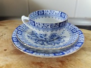 Porcelanowe Trio China Blau Seltmann Weiden filiżanka Espresso 