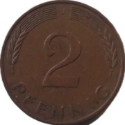 Niemcy (RFN) 2 fenigi z 1988-J roku - OBEJRZYJ MOJĄ OFERTĘ