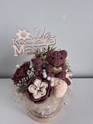 Flower box z wosku sojowego