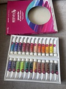 Farby gwasze , gouache 24 x12ml Reeves