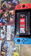 Nintendo Switch V2 zestaw z grami 
