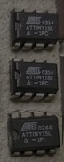 ATMEL ATTINY15L-1P- ZESZTAW 3 szt- FAKTURA