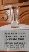 Sobieski Kieliszki Vodka Kolekcjonerskie 12 Sztuk 40 ml