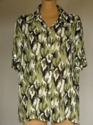 # Szyfonowa bluzka moro - 46 #