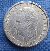 Moneta Hiszpania 10 peset 1984