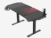 Ultradesk LEVEL V2 LED RGB (Czarno-Czerwone)