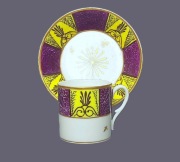 Filiżanka cylindryczna Litron Empire Vieux Paris 1800-20