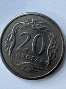 Moneta 20groszy rocznik 1991