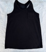  Czarna bluzka na ramiączkach – dziecięca