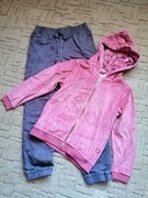 Spodnie ocieplane Cool Club 140 + bluza 