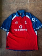 Koszulka retro Admiral England Cricket Vodafone XL vintage 2000s