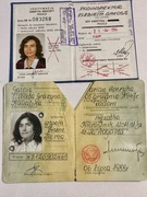 Dwa dokumenty tożsamości, w tym jedno legitymacja emeryta policyjnego