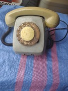 SPRAWNY Telefon tarczowy aparat telefoniczny stacjonarny legenda PRL