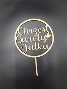 personalizowany topper na tort