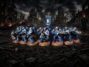 Ultramarines Veterans Tactical Squad. Warhammer. Space marines