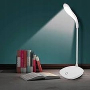 Lampka biurkowa LED dotykowa szkolna USB stojąca bezprzewodowa Elastyczna 