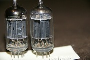 Para 12au7 / ecc82 RCA  black plates lata 50te
