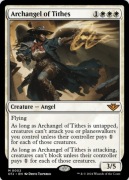 Karta MtG - Archangel of Tithes  (02)  Outlaws : (OTJ)