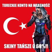 VALORANT Tureckie Konto | NA WŁASNOŚĆ!