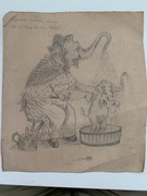 Słoń myje słonia.