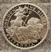 Wielka Brytania 2 funty srebro 999  uncja 2009 PROOF