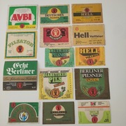 Etykiety butelkowe  browar Berlin/Pilsner, spezial