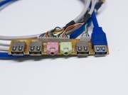 Panel USB 3.0. 2.0 audio frontowy obudowy komputera 