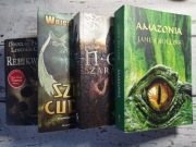 THRILLER / PRZYGODA / SF - zestaw 4 książki Amazonia, Relikwiarz