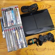 Konsola PLAYSTATION 3 SUPER SLIM 500GB + 19 Gier W Pełni Sprawna Stan 6+/10