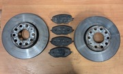 Komplet Tarcze + klocki przód VW 288mm
