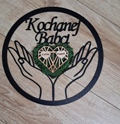 Obraz z chrobotkiem Dzień Babci I Dziadka