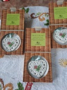 Porcelanowe serca - zawieszki firmy Hutschenreuther 