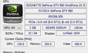 GeForce GTX 960 2GB Windforce 2x OC