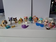 Littlest Pet Shop LPS zestaw małych lps plus akcesoria