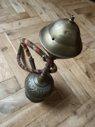 Vintage szisza mosiężna, lata 80.XXw.