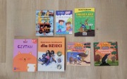 Książeczku do nauki i przyjemności dziecko 5-9 lat zestaw 7. książek