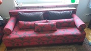 Sofa i fotel Black Red White Orinoko