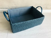 NOWY koszyk kosz pudełko do przechowywania z uchwy