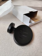 Stella Classic 07.421-B - Mydelniczka, metal, kolor czarny, mat, naścienna