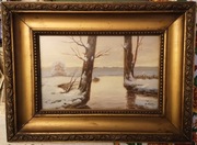 "Pejzaż zimowy" H. Klotz