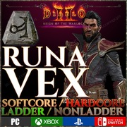 Diablo 2 Resurrected RUNA VEX rotw Warlock Ladder s13 