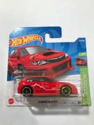 Hot Wheels Subaru impreza WRX sti  czerwona  Wyprzedaż Kolekcji !